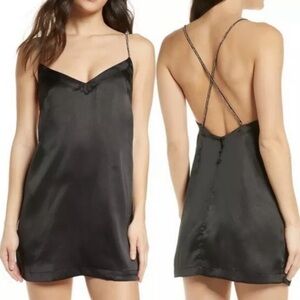 NWT Free People • Darling Mini Dress | Rhinestone Straps 💍 | Size XS